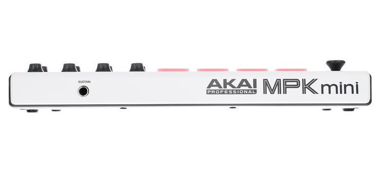 AKAI - MPK Mini MKII کیبورد/پد کنترلر-سفید